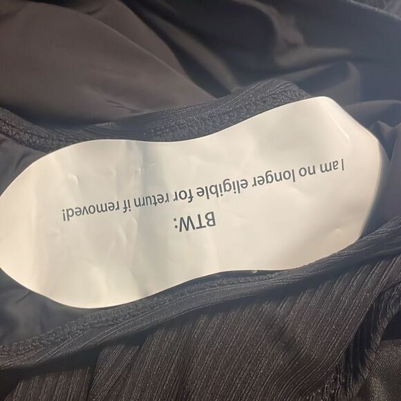 Andie The Amalfi One Piece Swimsuit Rib Black size L NWT - Picture 7 of 7